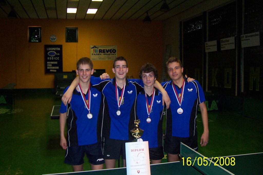 Majstrovstvá družstiev juniorov 2009 (na fotke je zlý dátum)